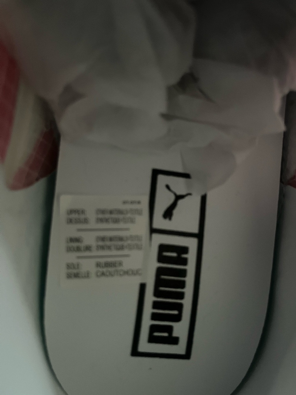NIB Puma Kosmo Rider white/ sunset pink
Sz 10 - Picture 6 of 10